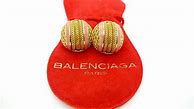 Image result for Balenciaga Paper Clip Earrings