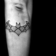 Image result for Batman Logo Tattoo Designs