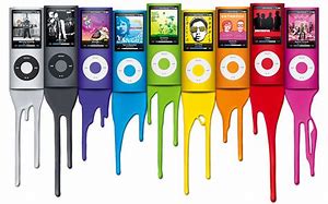 Image result for Rainbow iPod