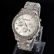 Image result for Quartz Diamond Watch Women