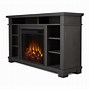 Image result for Real Wood Fireplace TV Stand