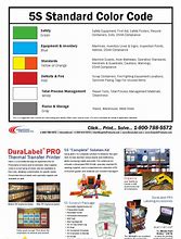 Image result for 5S Color Chart and Examples PDF