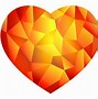 Image result for Orange and Black Heart
