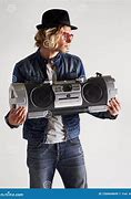 Image result for Person Holding Boombox