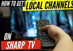 Image result for Sharp TV Channel Button