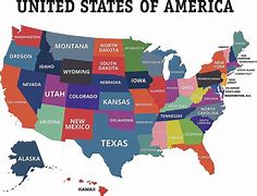 Image result for USA Map with Nicknames