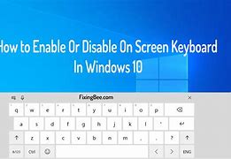 Image result for How to Enable Keyboard On Laptop