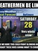 Image result for Funny Weather Forecast Meme