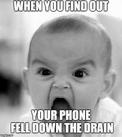 Image result for Baby Looking Down at Phone Meme