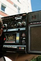 Image result for Sony Boombox Cassette Player