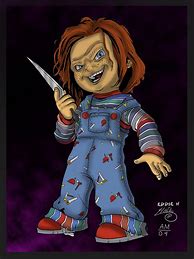 Image result for Child's Play Chucky Art