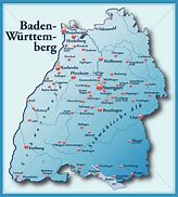 Image result for Baden Württemberg Karte