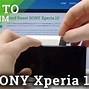 Image result for Sony Experia 2 SD Card Slot