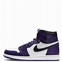 Image result for Air Jordans Purple and White