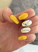 Image result for Nail Art with Green White and Yellow