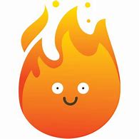 Image result for Cute Fire Emoji
