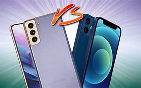 Image result for iPhone 12 vs Samsung S21