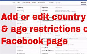 Image result for Facebook Age Restriction