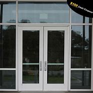 Image result for Tempered Glass Entry Doors