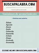 Image result for acometimienti