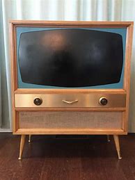 Image result for Old TV Built into a Cabinet