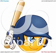 Image result for Emoji Holding Baseball Bat