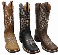 Image result for Leather Cowboy Boots
