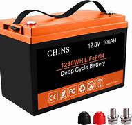 Image result for LiFePO4 100Ah Battery