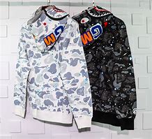 Image result for Bathing Ape Shark Double Hoodie