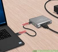 Image result for How to Connect DVD to Laptop
