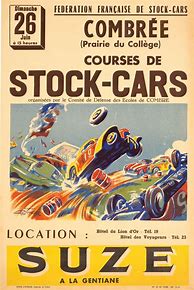 Image result for Vintage Stock Car Posters