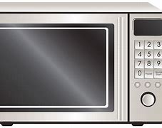 Image result for Black and Silver Microwave