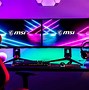 Image result for Curved Monitor Gaming Setup