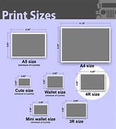 Image result for 4R Paper Size