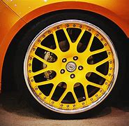Image result for Yellow Car Rims