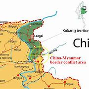 Image result for China and Mytanmar Border