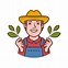 Image result for Farmer Vector