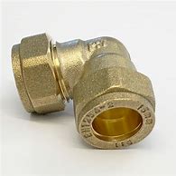 Image result for Brass Comp Elbow