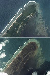 Image result for Hunga Tonga Eruption Satellite