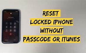 Image result for How to Reset iPhone When Locked Out