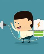 Image result for Battery-Charging Cartoon