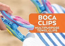 Image result for White Beach Towel Clips
