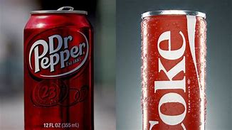 Image result for Coke vs Pepsi vs Dr Pepper
