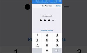 Image result for Change iPhone Passcode to 4 Digit Pin