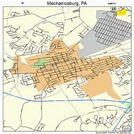 Image result for Map of PA Mechanicsburg and Camp Hill