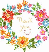 Image result for Floral Thank You Clip Art