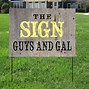 Image result for Vinyl Yard Signs