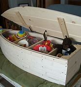 Image result for Boat Toy Box