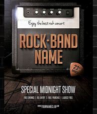 Image result for Rock Band Flyer Templates