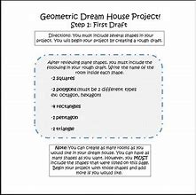 Image result for Dreams Home Geometry Projects Blank